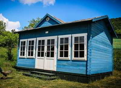 BLUE LOG CABIN 23m2