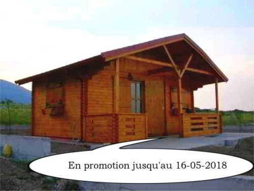 Chalet bois en kit VRATSA 33m2