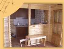 chalet de loisir cuisine