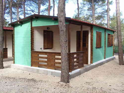 Chalet bois en kit MANGALIA 34m2