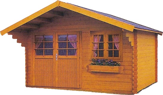 ABRI BOIS DE JARDIN LOISIR 395B