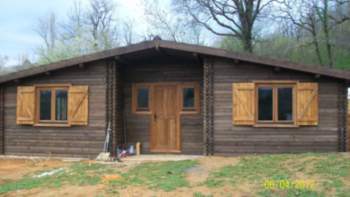 Wooden chalet  kit Albena 63m2