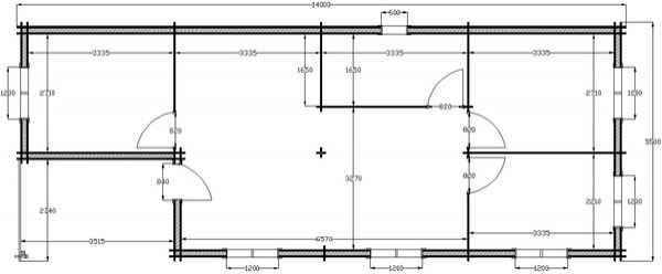 plan du maison bois kit