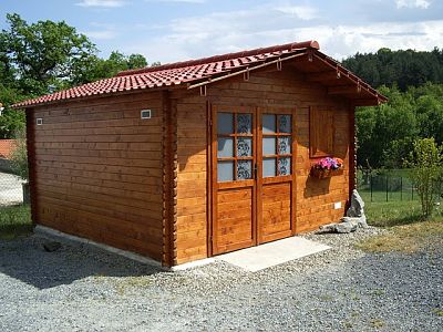 chalet de jardin en bois